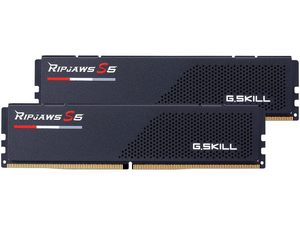 G.Skill Ripjaws S5, DDR5-5600, CL36, Intel XMP 3.0 - 32 GB Dual-Kit, schwarz-F5-5600J3636C16GX2-RS5K